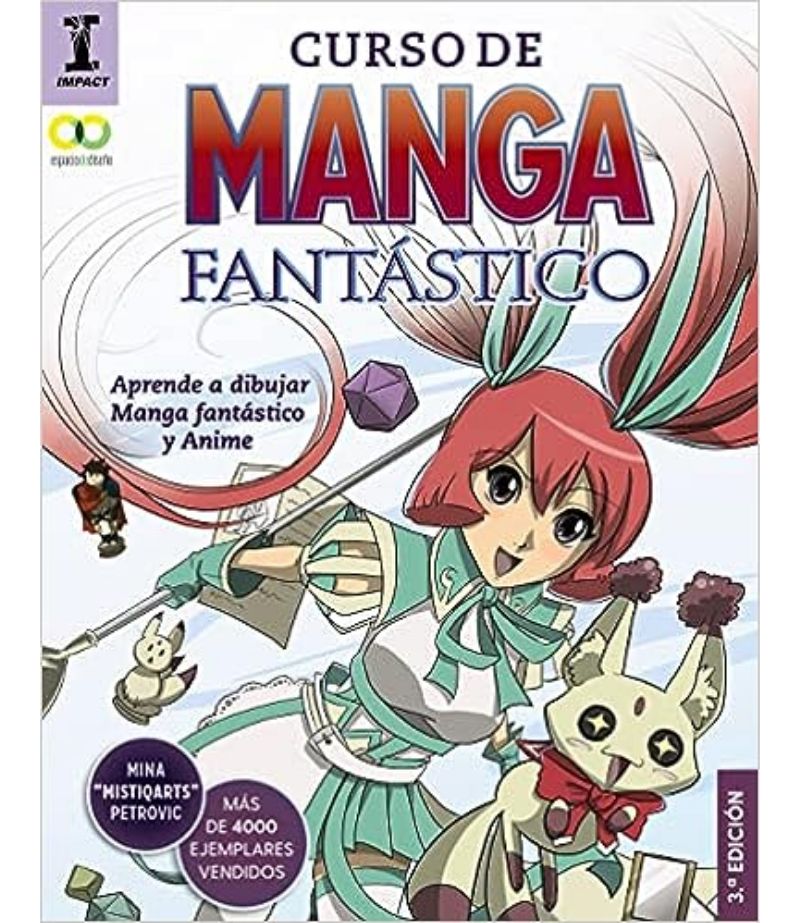 CURSO DE MANGA FANTÁSTICO APRENDE A DIBUJAR ANIME Y MANGA Librería