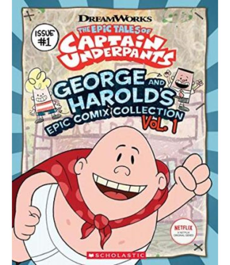 George And Harold´s Epic Comix Collection 1 The Epic Tales Of Captain Underpants Librería Española