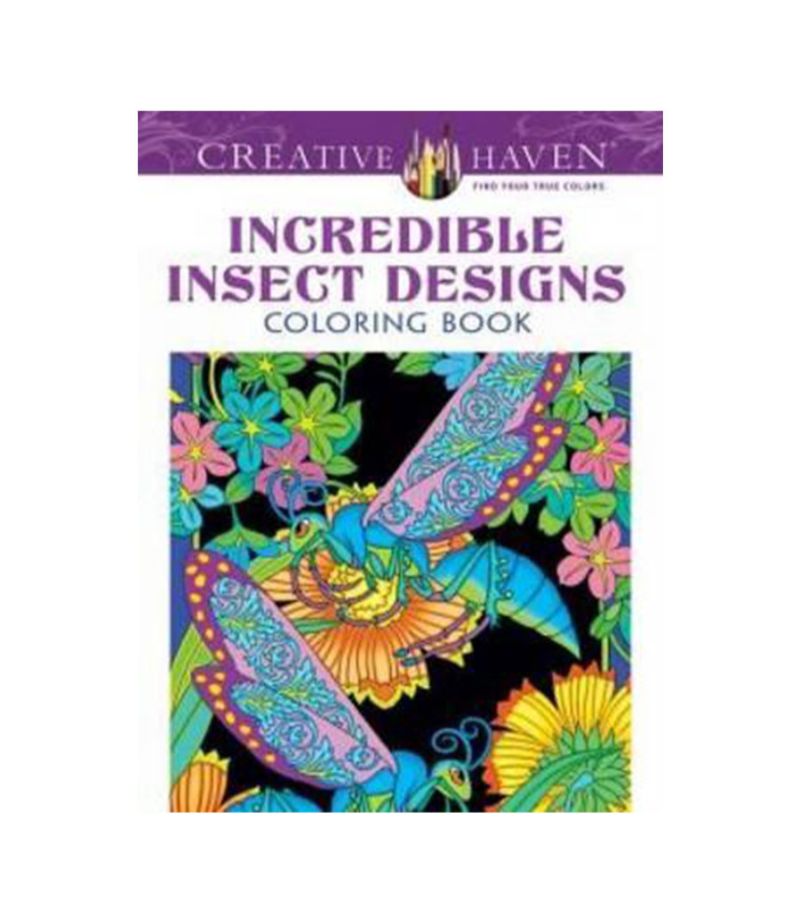 INCREDIBLE INSECT DESIGNS COLORING BOOK Librería Española