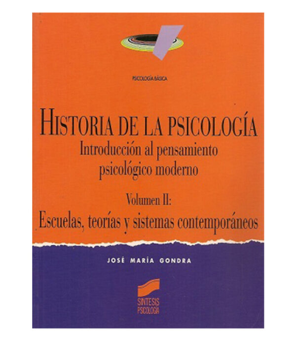 HISTORIA DE LA PSICOLOGÍA VOL II