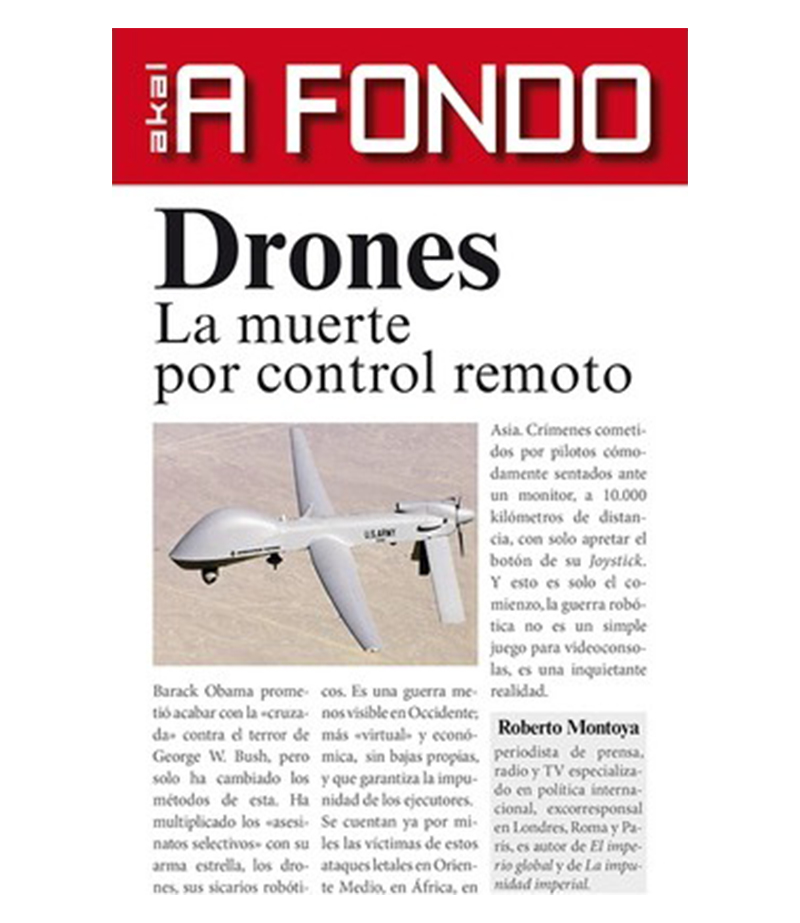 DRONES LA MUERTE POR CONTROL REMOTO Librer a Espa ola