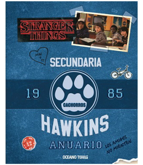 STRANGER THINGS -ANUARIO 1985 PREPARATORIA HAWKINGS-