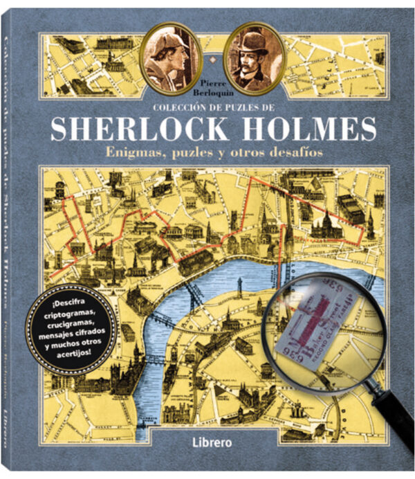 SHERLOCK HOLMES COLECCIÓN DE PUZZLES, ENIGMAS PUZZLES Y OTROS DESAFÍOS