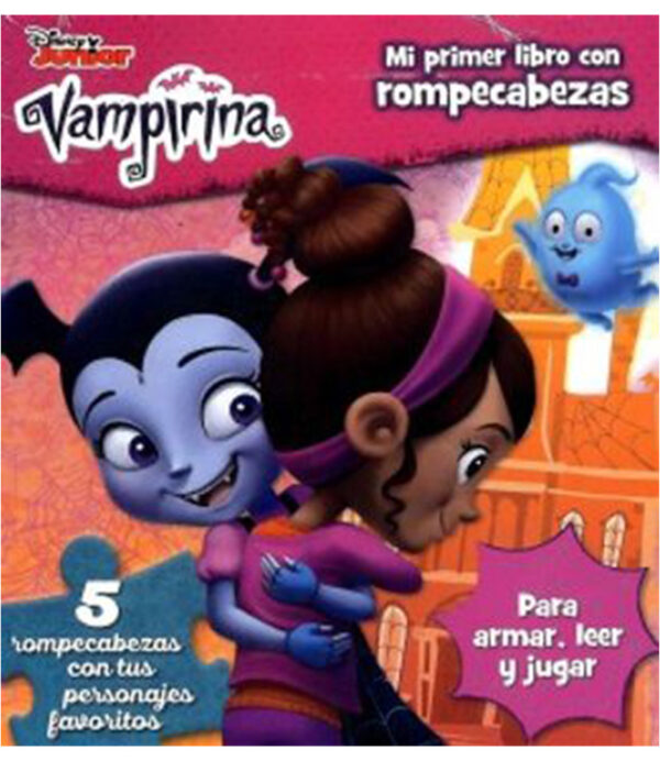 VAMPIRINA -MI PRIMER LIBRO CON ROMPECABEZAS-