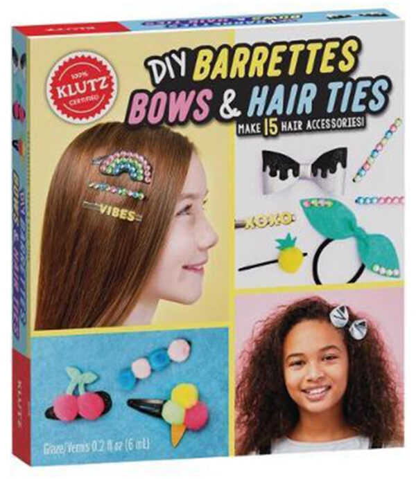 DIY BARRETTES BOWS & HAIR TIES