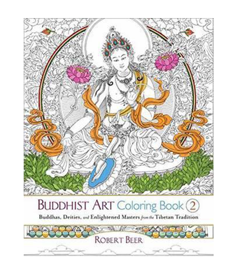 BUDDHIST ART COLORING BOOK 2 Librería Española