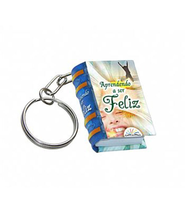 APRENDIENDO A SER FELIZ -MINIBOOKS- LLAVERO