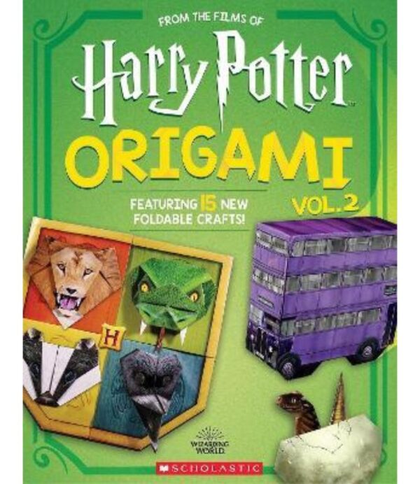 ORIGAMI 2 -FROM THE FILMS OF HARRY POTTER- FEATURING 15 NEW FOLDABLE CRAFTS