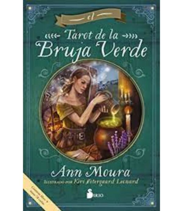 TAROT DE LA BRUJA VERDE LIBRO + CARTAS