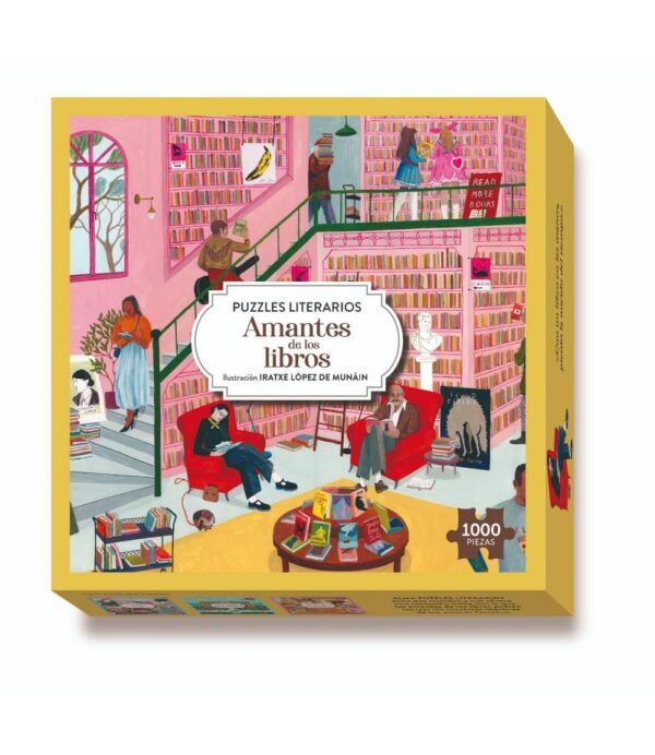 PUZZLE LITERARIO AMANTES DE LOS LIBROS